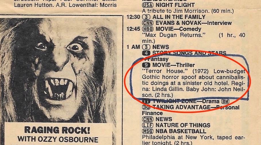 LInda Gillen Terror House